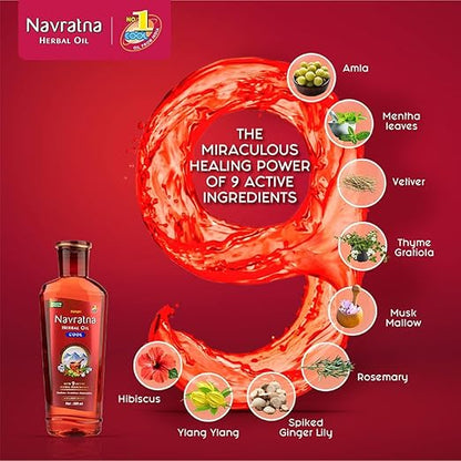 Navratna Ayurvedic Cool Oil