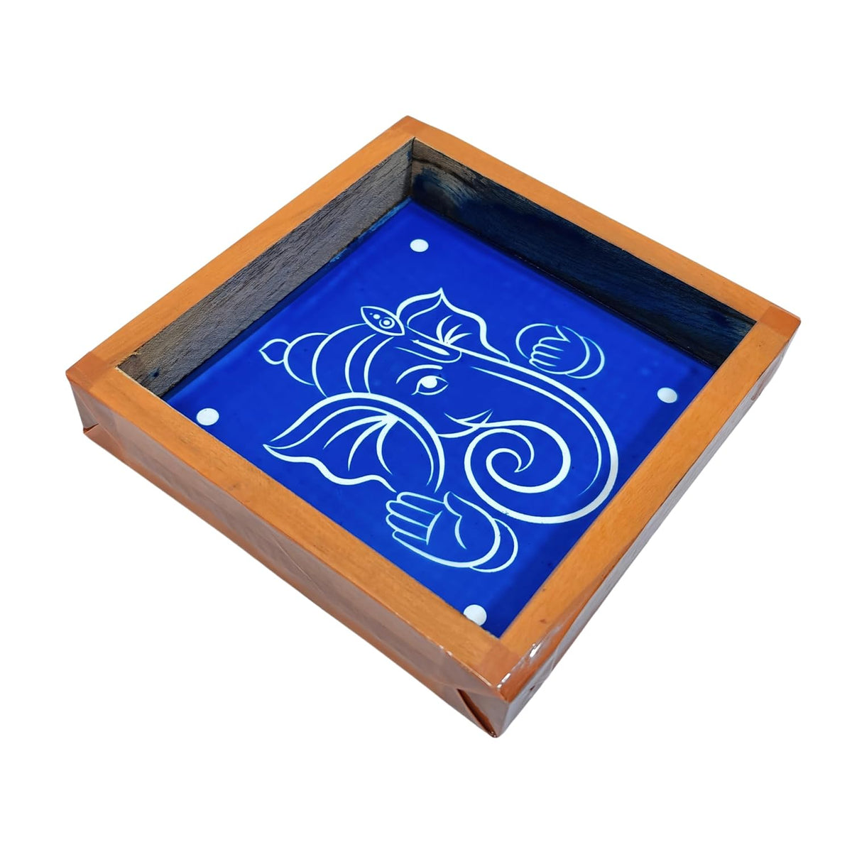 Anciently Ganesha Rangoli Stencil Wooden