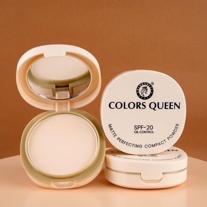 Colors-Queen-Matte-Perfecting-2-in-1-Compact-Powder