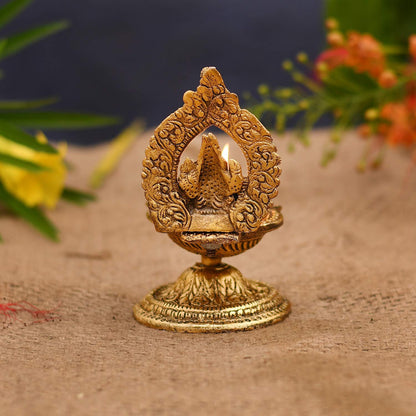 Collectible India Ganesha Diya Oil Lamp