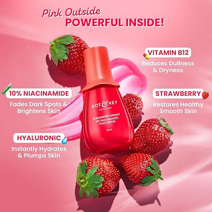Dot & Key Strawberry Brighт 10% Niacinamide Face Serum