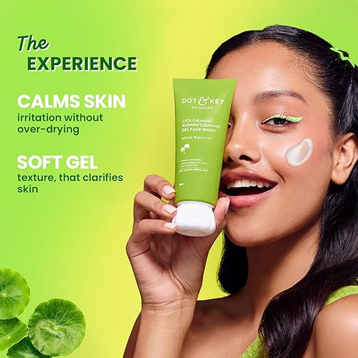 Dot & Key Cica Calming Blemish Clearing Gel Face Wash