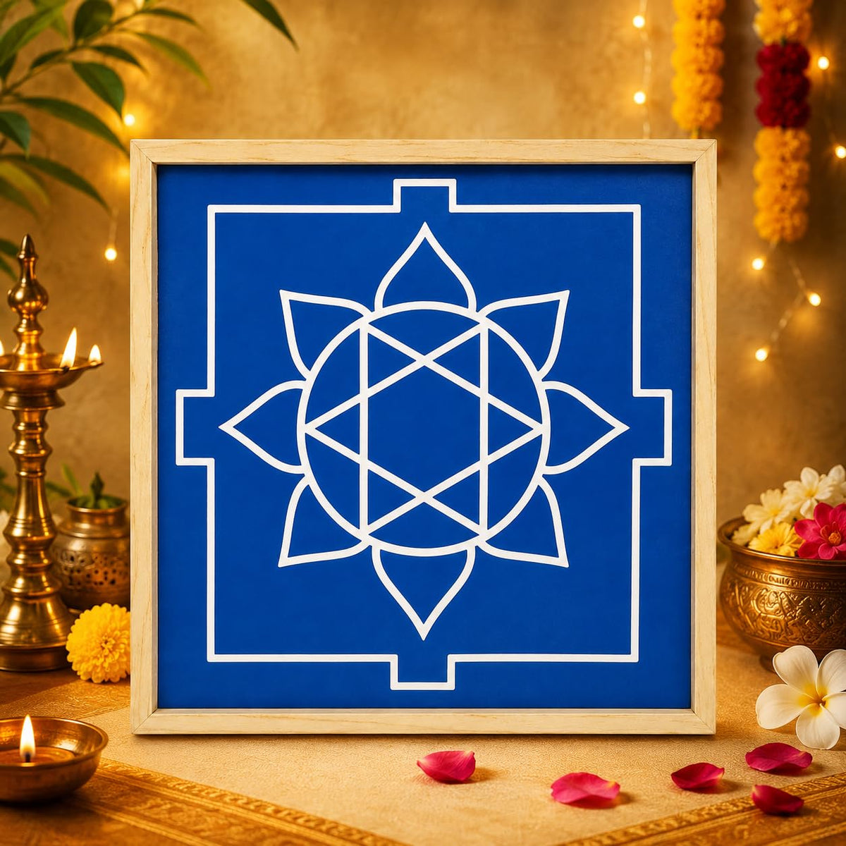 Rangly Ganesh Mandal Wooden Rangoli Stencil