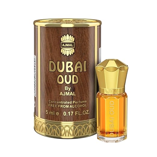 Ajmal-Dubai-Oud-Attar-5ml-Unisex-Non-Alcoholic-Perfume