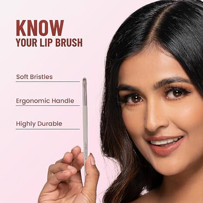 Swiss Beauty Lip Brush with Soft & Synthetic Bristles
