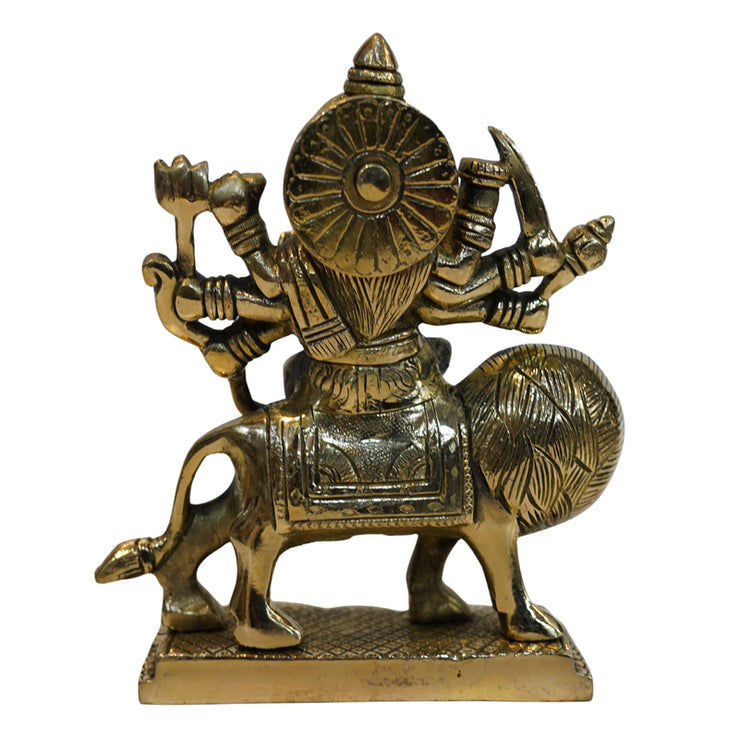 Brass Goddess Durga Decorative Murti Idol 1522g