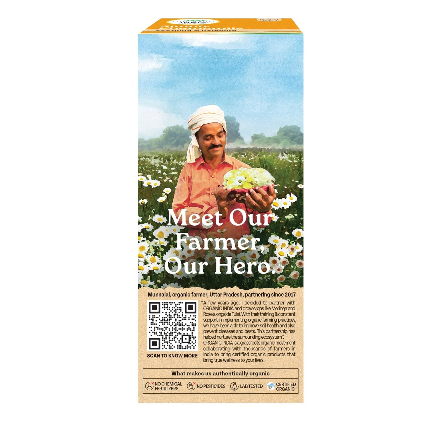 A TATA Product - Organic India Simply Chamomile