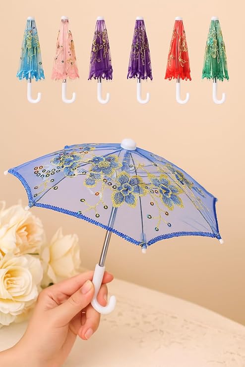 Decorative  for Ladoo Gopal Ji Traditional Temple Decor Umbrella