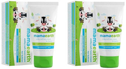 Mamaearth Milky Soft Natural Baby Face Cream - PUSHMYCART