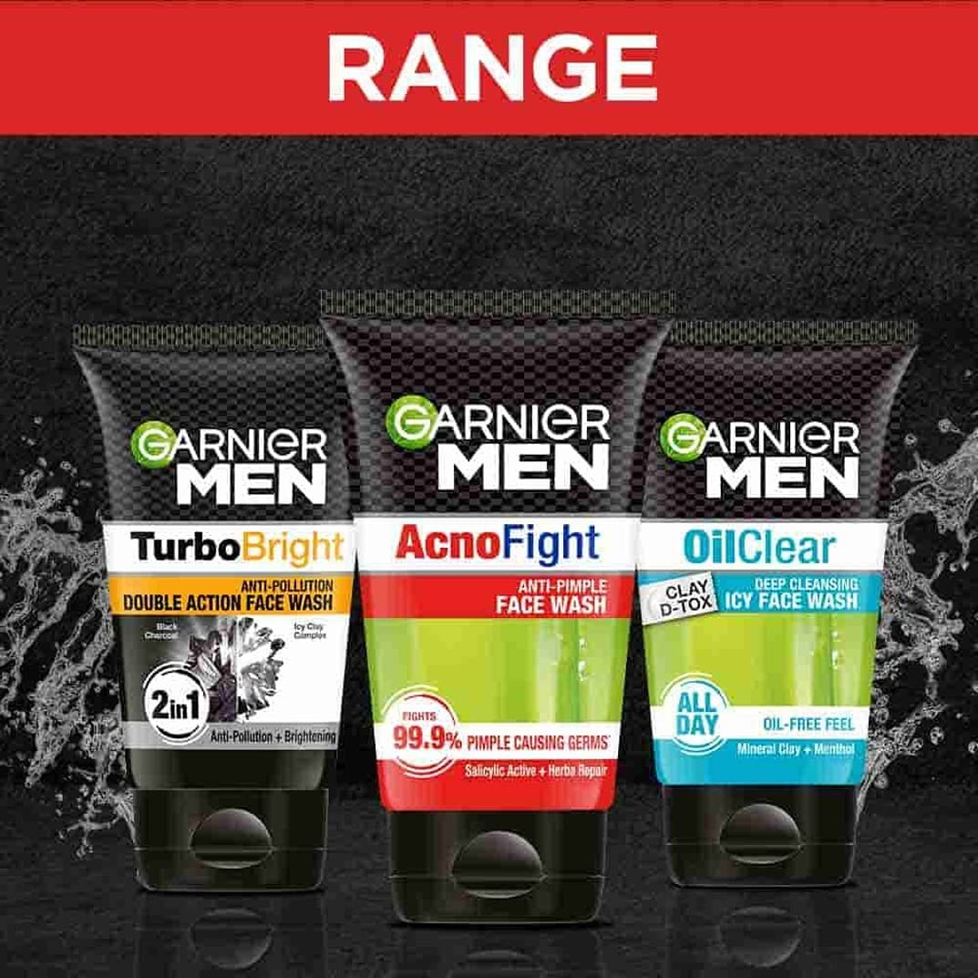 Garnier Men Acno Fight Pimple Clearing Whitening Cream - PUSHMYCART