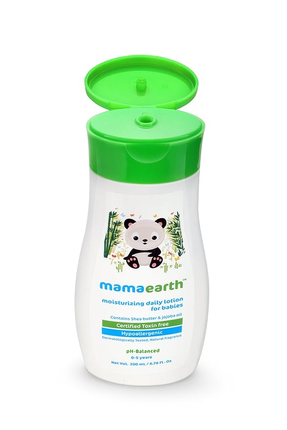 Mamaearth Daily Moisturizing Lotion & Milky Soft Natural Baby Face Cream - PUSHMYCART