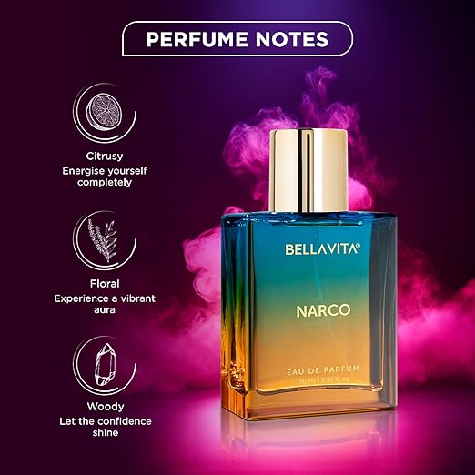 Bellavita Narco Eau De Parfum Perfume With Bergamot