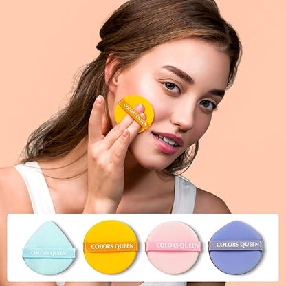 Colors-Queen-Pack-of-4-Makeup-Puffs-with-Powder