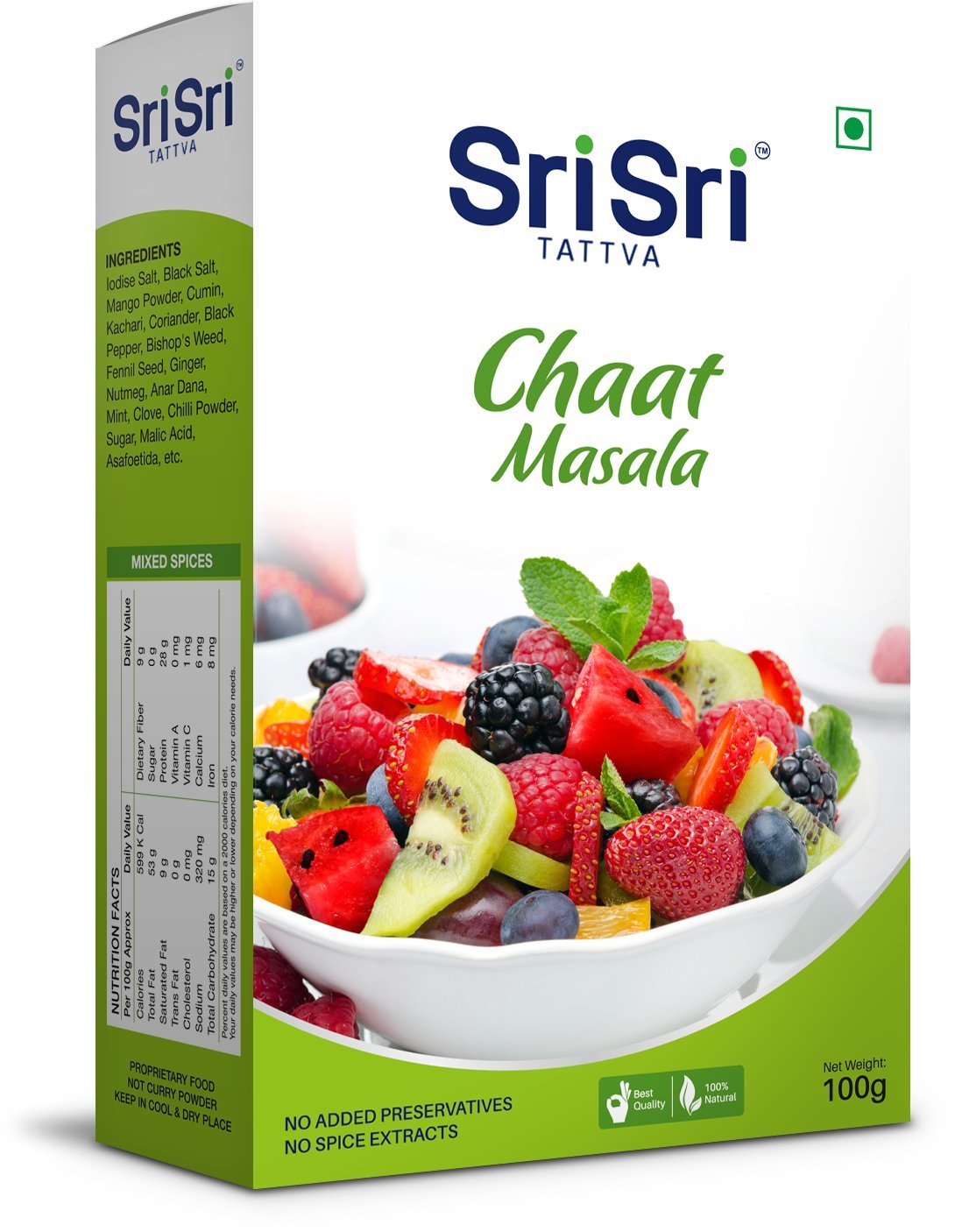 Sri Sri Tattva Chaat Masala 100g
