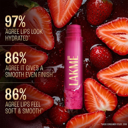 Lakme Lip Love Care Stick Strawberry SPF 15