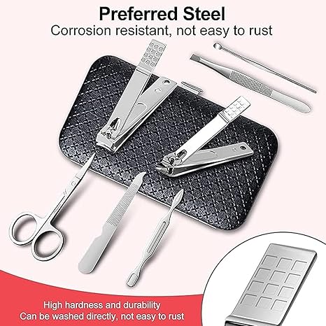 Travel Mini Nail Clippers Kit