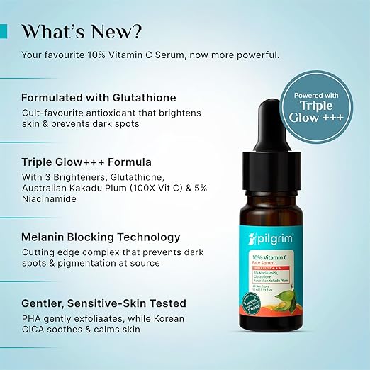 Pilgrim 10% Vitamin C Face Serum