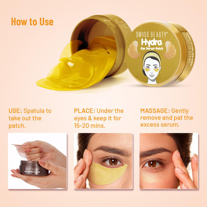 Swiss Beauty Hydra Anti Wrinkle Eye Serum Patch 60pcs