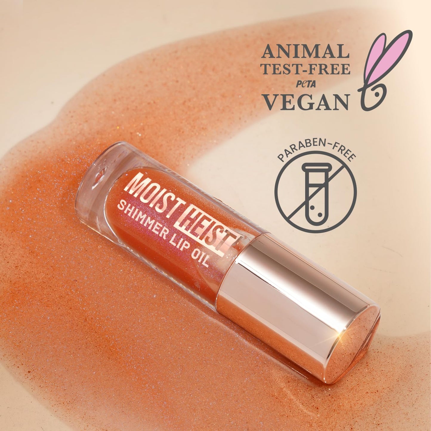 Swiss Beauty Moist Heist Shimmer Lip Oil 4.8g
