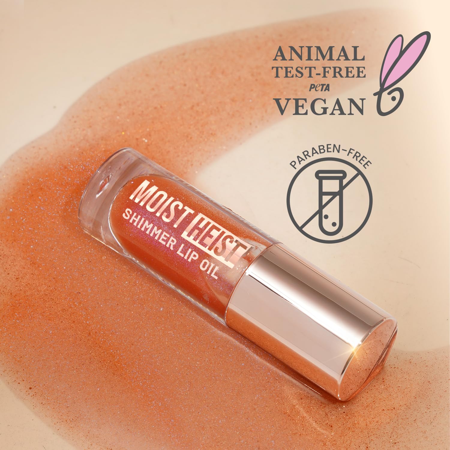 Swiss Beauty Moist Heist Shimmer Lip Oil 4.8g