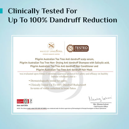 Pilgrim Australian Tea Tree Anti-Dandruff Unscented Conditioner