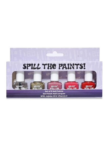 Recode-Purple-Spill-The-Paints-Nail-Paint-Set-Of-5