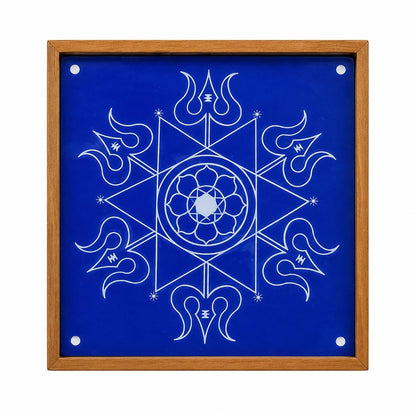 Rangly Aghora Mandala Yantra | Wooden Stencil