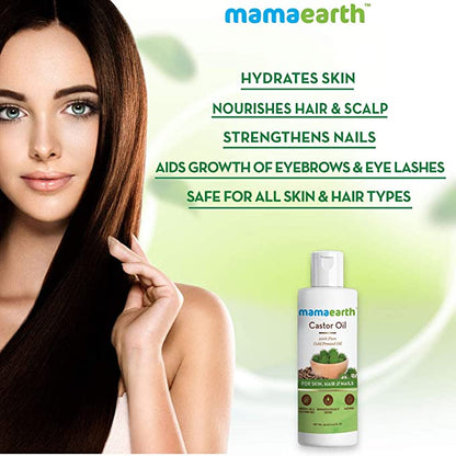 Mamaearth Purre Castor Oil 150 ml