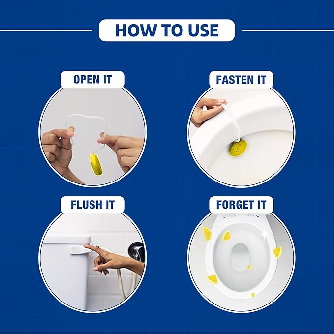 Harpic Hygienic Toilet Cleaner Rim Block