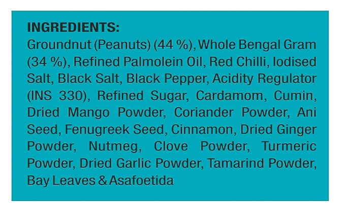 Haldiram Chana Nuts (pack of 4) 200 gms each - PUSHMYCART