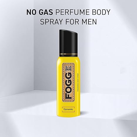 Fogg Fantastic Dynamic No Gas Deodorant for Men, Long Lasting Perfume Body Spray