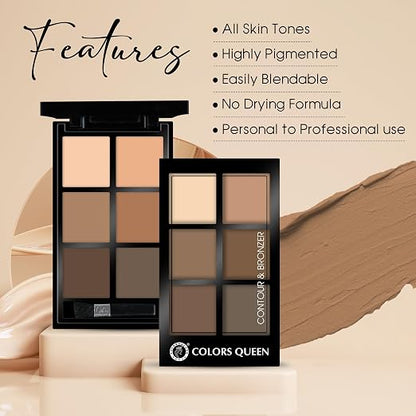 Colors-Queen-Contour-&-Bronzer-Palette-