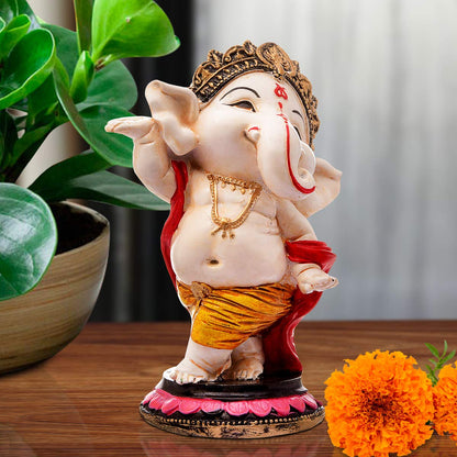 KARIGAARI Ideas Hand Crafted Karigaari India Handcrafted Polyresin Eco Friendly Lord Ganesha
