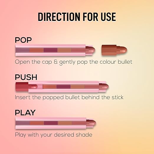 RENEE Everyday Fab 5 5-in-1 Nude Matte Lipstick