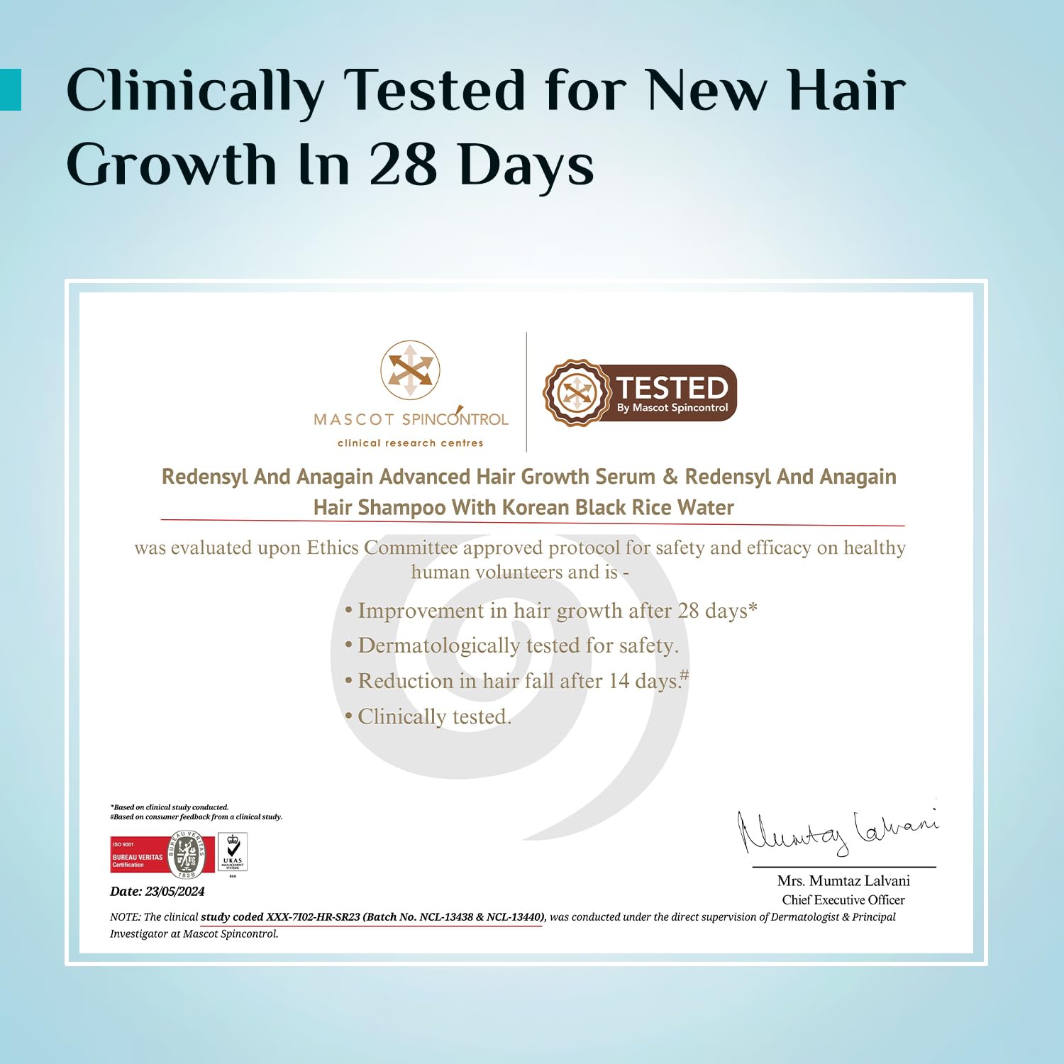 PILGRIM Redensyl 3%+Anagain 4% Advanced Hair Growth Serum