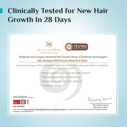 PILGRIM Redensyl 3%+Anagain 4% Advanced Hair Growth Serum