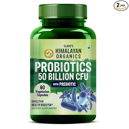 Himalayan Organics Probiotics Supplement 50-Billion