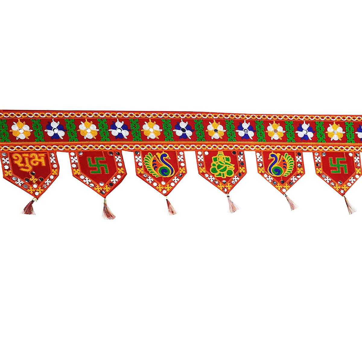 Ascension Design Subh Labh Traditional Art Handmade Door Bandarwal