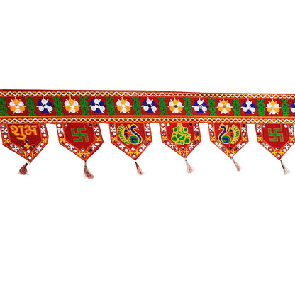 Ascension Design Subh Labh Traditional Art Handmade Door Bandarwal