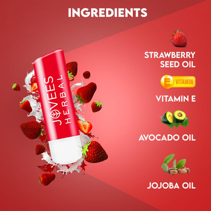 Jovees Strawberry High Gloss Lip Balm
