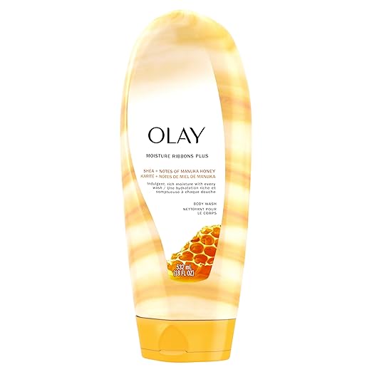 Olay 2-in-1 Oil Ribbons Body Wash – Sunflower & Nectarine