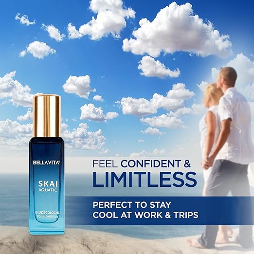 Bella Vita Luxury Skai Aquatic Unisex Eau De Cologne with Bergamot