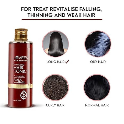 JOVEES HERBAL – Revitalizing Hair Tonic (Amla & Bael)