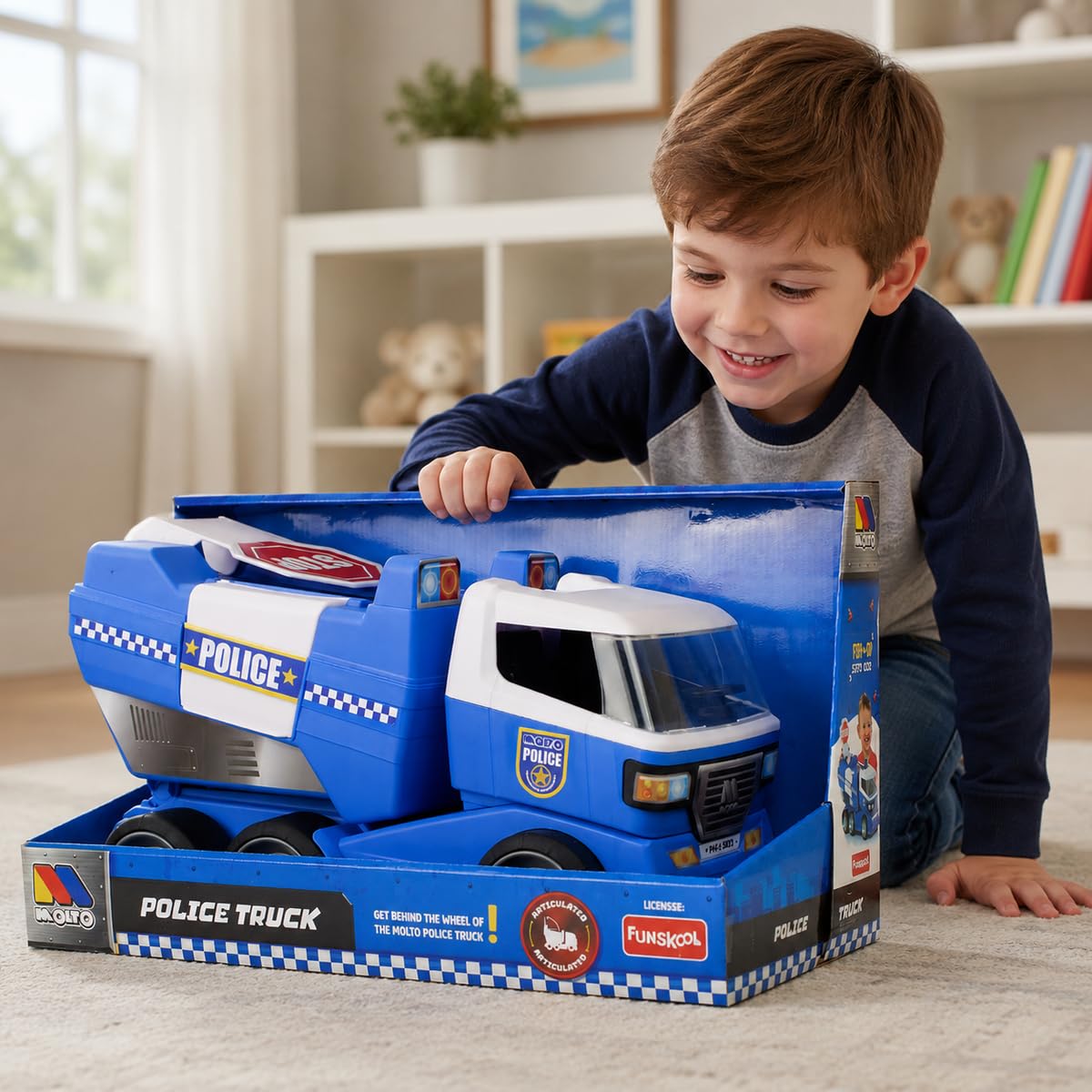 Funskool Molto Police Truck