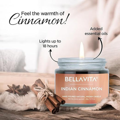 Bella Vita Organic Soy Wax Aroma Candles Set