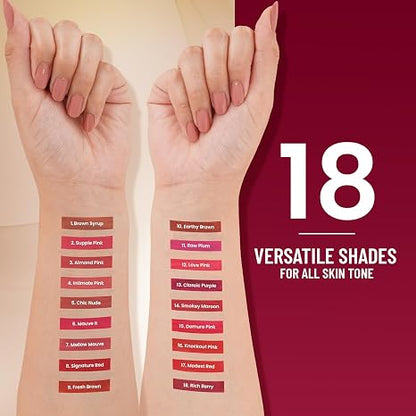 Swiss Beauty Matte Highly Pigmented Liquid Lipstick 2g