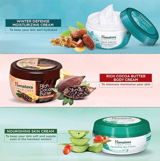 Himalaya Rich Cocoa Butter Body Cream - PUSHMYCART