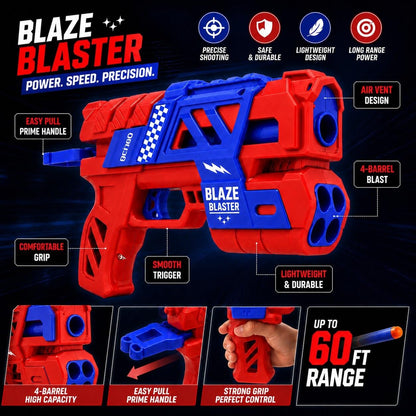 King Toyz Blaze Blaster Soft Bullet Toy Gun