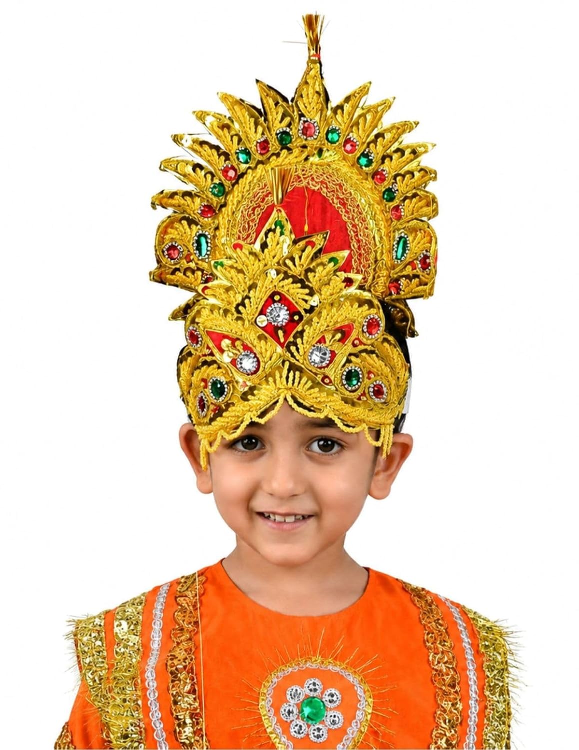 BookMyCostume Shri Ram Hindu God Crown