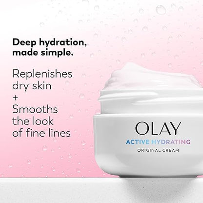 Olay Active Hydrating Cream ? Original Facial Moisturizer